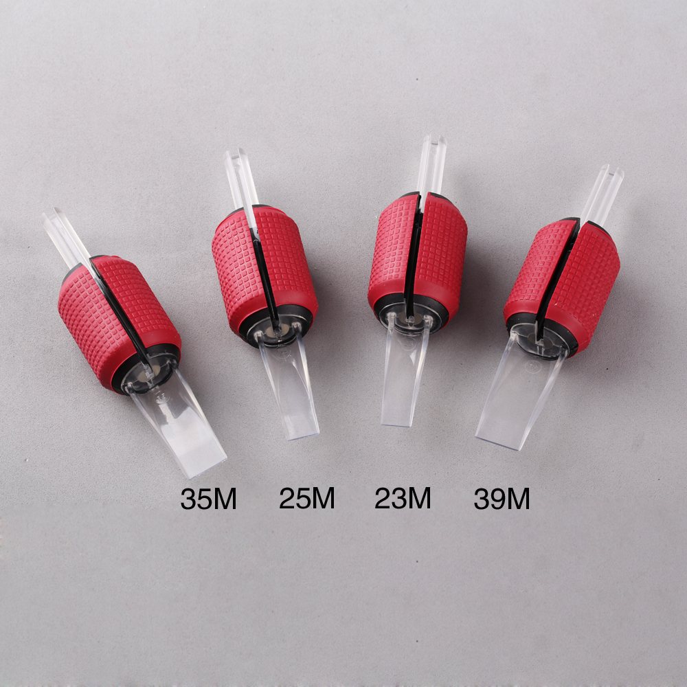 30MM Disposable Super Magnum Red Tattoo Tube